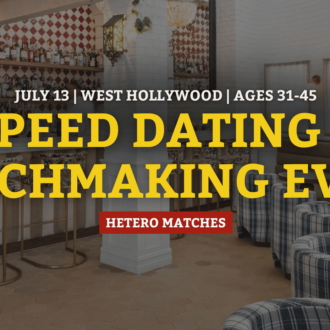 Speed Dating & Matchmaking 1